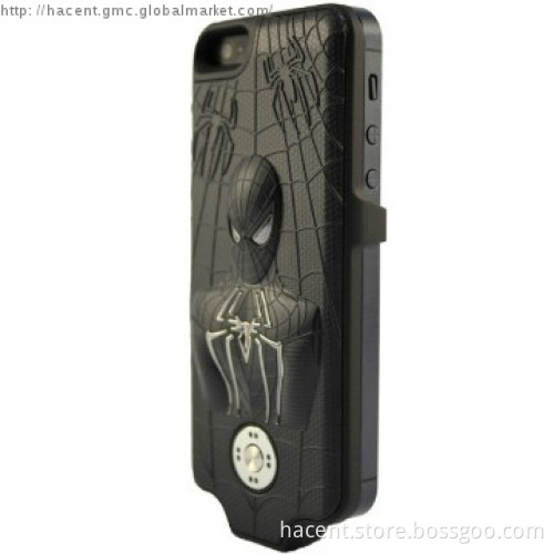 2300mah spider battery case for iphone 5G/5S with MFI